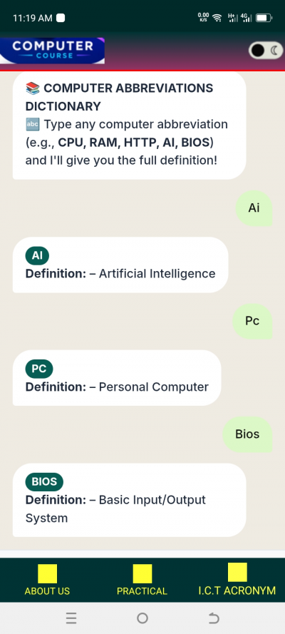 Computer Course