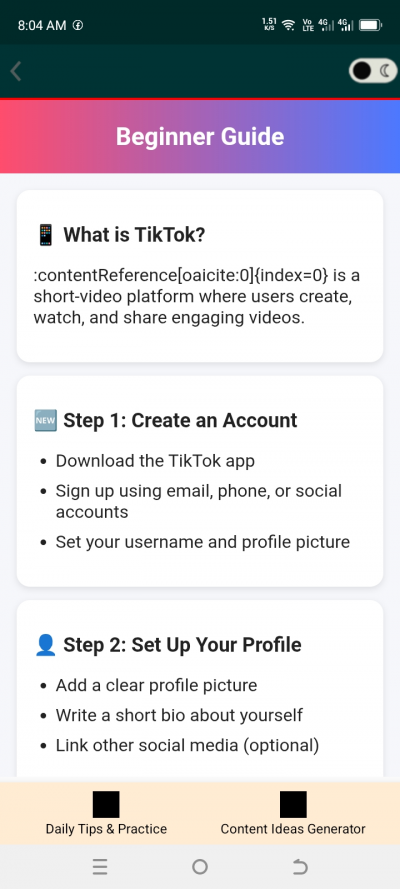 TikTok Growth Guide