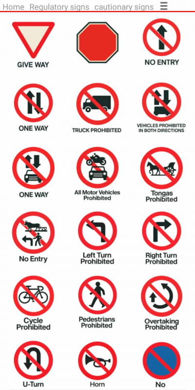 Traffic Signs