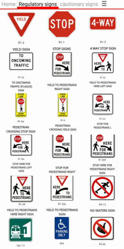 Traffic Signs