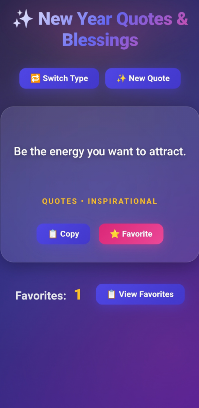 New Year Wishes – Quotes,tracker,memory