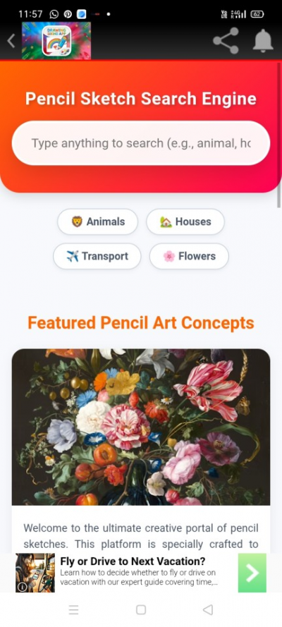 Drawing sikho app