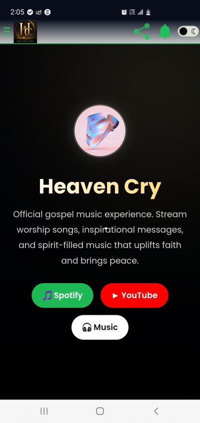 Heaven Cry Music