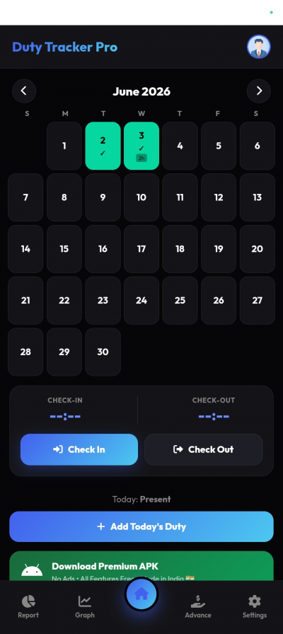 Duty Tracker Pro