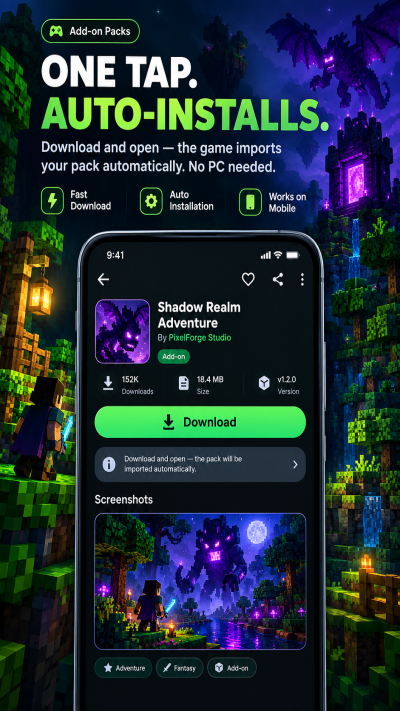 Mods & Addons for Minecraft PE