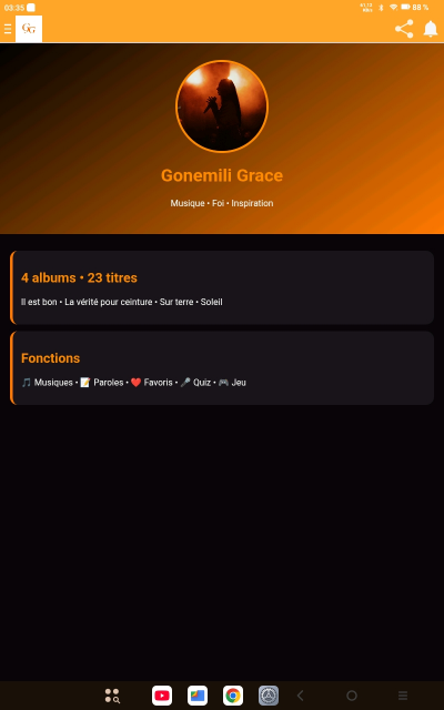Gonemili Grace Lyrics Officiel
