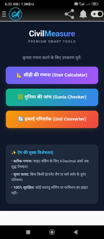 CM Calculator