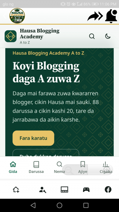 Hausa Blogging Academy