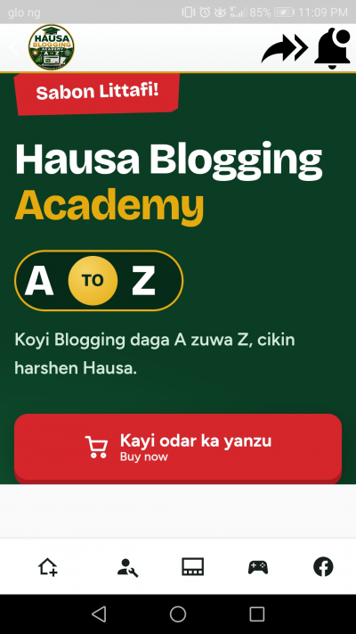 Hausa Blogging Academy
