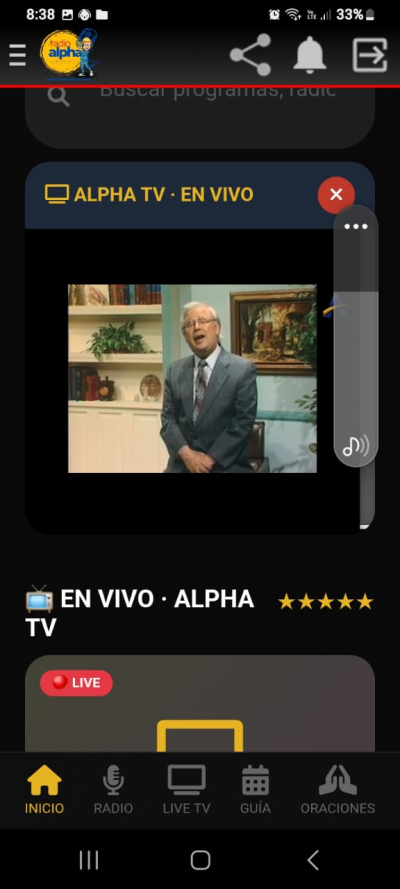 Radio alpha SV