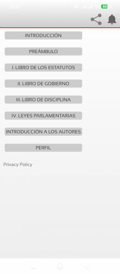 Constitución IRPGE